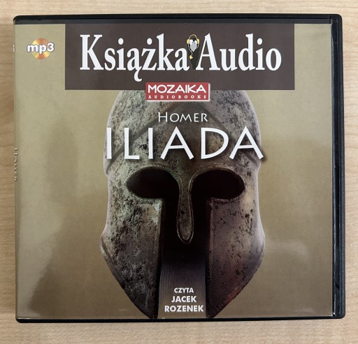 Zdjęcie oferty: Iliada, Homer - audiobook CD, st. idealny