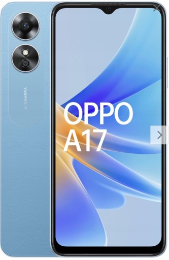 Zdjęcie oferty: Nowy Smartfon Oppo A17 4 GB / 64 GB 4G (LTE) niebieski