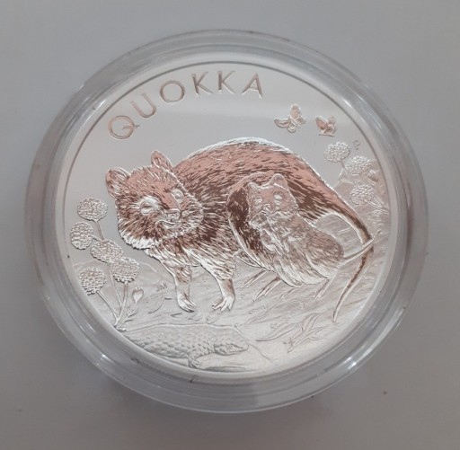 Zdjęcie oferty: Srebrna moneta Quokka, 1 oz, 2021