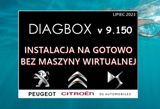 Zdjęcie oferty: Diagbox 9.150 PL bez maszyny wirtualnej INSTALUJĘ 