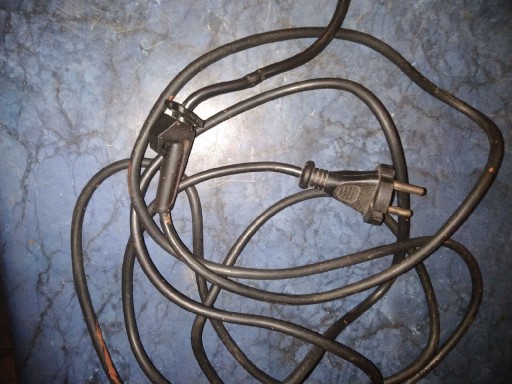 Zdjęcie oferty: Przewód zasilający do elektronarzędzi 3mb 2x0,75mm