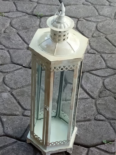 Zdjęcie oferty: LATARNIA RETRO LATARENKA LAMPION ŚWIECZNIK 70cm