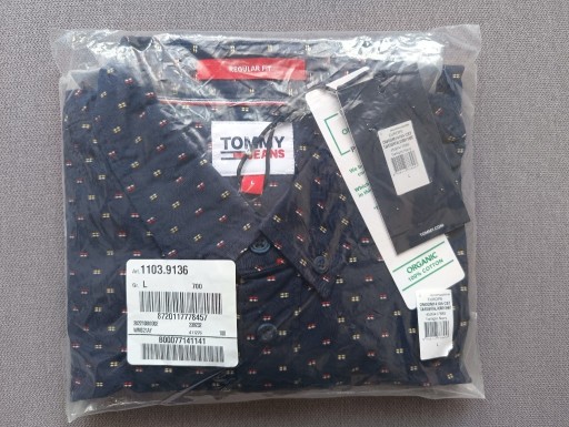 Zdjęcie oferty: koszula Tommy Jeans L Twilight Navy  DM0DM14184C87