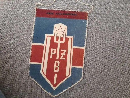 Zdjęcie oferty: Proporczyk PŻB Polska Żegluga Bałtycka Kołobrzeg