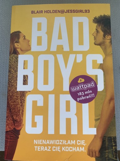 Zdjęcie oferty: Książka „Bad boy’s girl”