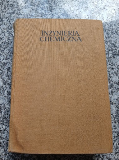 Zdjęcie oferty: Inżynieria chemiczna