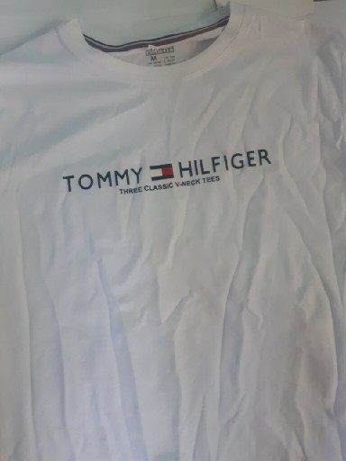 Zdjęcie oferty: T-shirt Tommy Hilfiger M biała męska nówka