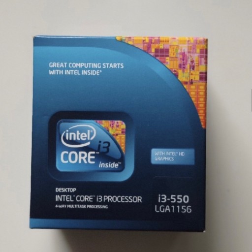 Zdjęcie oferty: Procesor PC INTEL CORE i3-550 3,20GHz