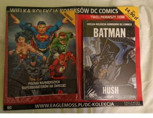 Zdjęcie oferty: WKK DC 1-Batman Hush folia tekturka