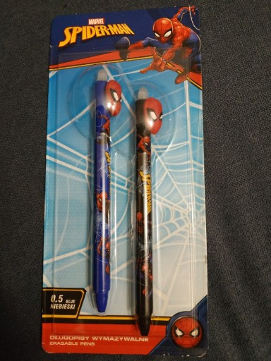 Zdjęcie oferty: Spiderman długopisy wymazywalne 