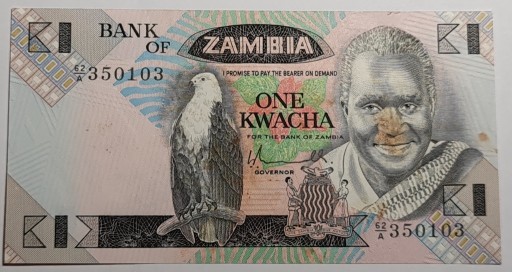 Zdjęcie oferty: ZAMBIA 1 KWACHA 