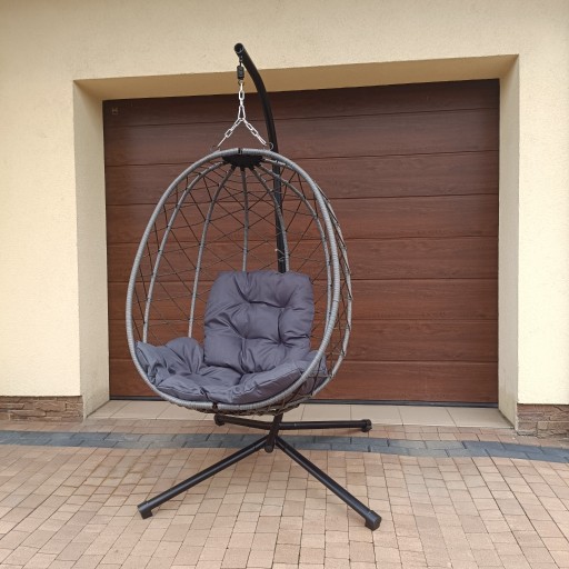 Zdjęcie oferty: Fotel wiszący elden milano ogrodowy z rattanu pe