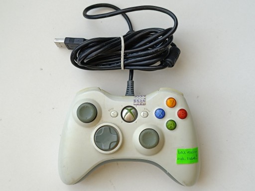 Zdjęcie oferty: XBOX 360 PRZEWODOWY MICROSOFT PAD USB USZKODZONY