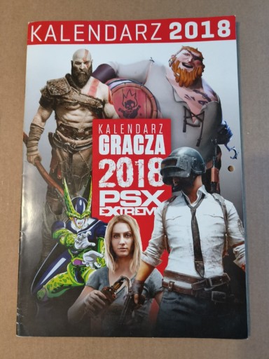 Zdjęcie oferty: PSX extreme kalendarz gracza 2018 Sony PlayStation