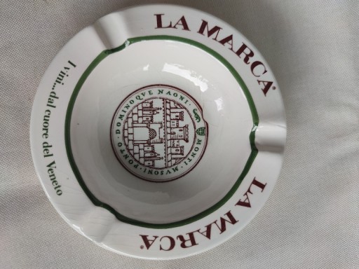 Zdjęcie oferty: Popielnica vintage La Marca. Ceramiczna. 