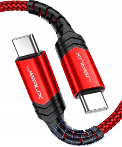 Zdjęcie oferty: Kabel USB typ C - USB typ C JSAUX 2 m