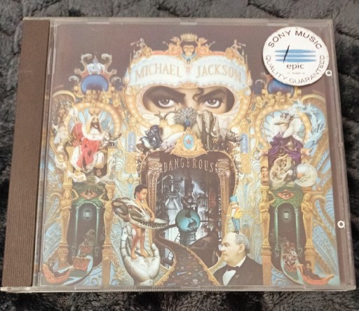 Zdjęcie oferty: CD MICHAEL JACKSON Dangerous 1991r. Sony Epic NM-