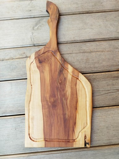 Zdjęcie oferty: Deska do krojenia serwowania z drewna jabłoni 