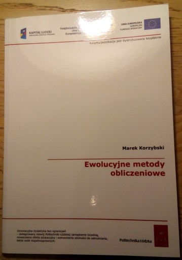 Zdjęcie oferty: Ewolucyjne Metody Obliczeniowe - Marek Korzybski