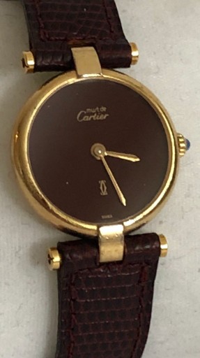 Zdjęcie oferty: Cartier Must de Paris, srebro pozłacane, oryginał