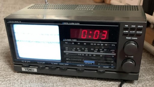 Zdjęcie oferty: TV-Radio-Zegar,budzik. YOKO K-3005