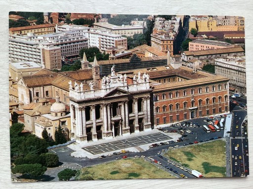 Zdjęcie oferty: Rzym bazylika Jana na Lateranie pocztówka Włochy