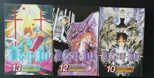 Zdjęcie oferty: Manga D.Gray-man VIZ media ENG (vol. 10, 12, 13)