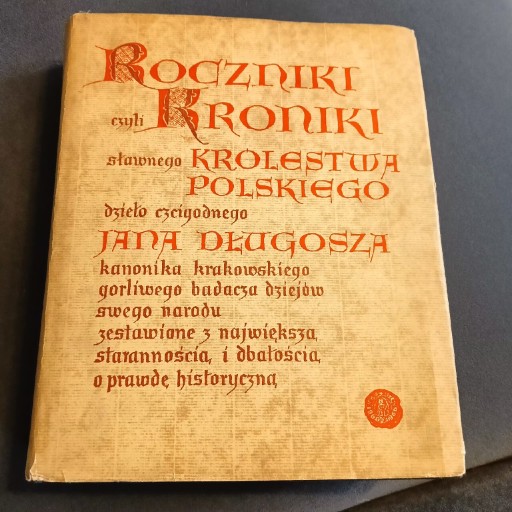 Zdjęcie oferty: "Roczniki" Jana Długosza, ks. 1 i 2