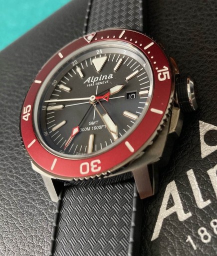 Zdjęcie oferty: Szwajcarski zegarek męski ALPINA Seastrong 30 ATM 