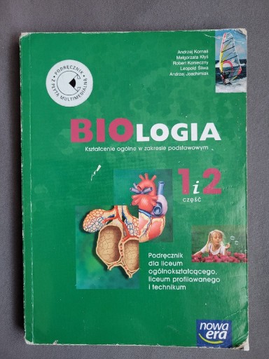 Zdjęcie oferty: Biologia część 1 i 2 z CD Kornaś i in. Nowa Era 