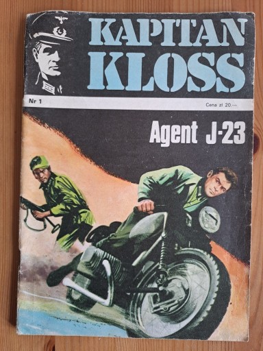 Zdjęcie oferty: Kapitan Kloss Agent J-23 wydanie z 1983r. Unikat!