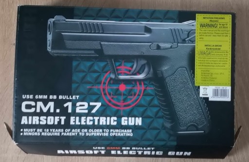 Zdjęcie oferty: Pistolet AEG Cyma CM127