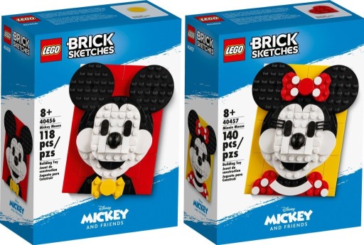 Zdjęcie oferty: LEGO 40456 40457 Myszka Miki i Minnie / wys 24h