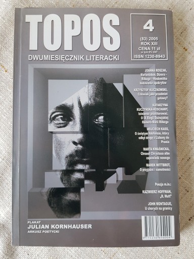 Zdjęcie oferty: Topos nr 83 (4/2005) Durer - Rilke - Hindemith