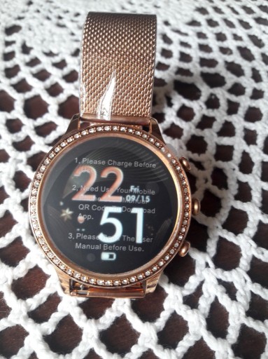 Zdjęcie oferty: Smartwatch Lige I70 kolor złoty IP67