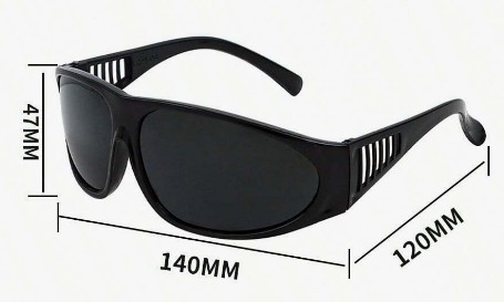 Zdjęcie oferty: Okulary Przeciwsłoneczne Ochraniające Oczy Czarne