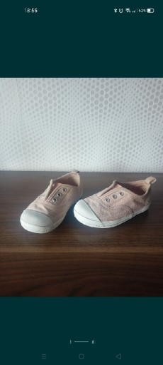 Zdjęcie oferty: Buty trampki H&M jasny róż rozmiar 26 brokat