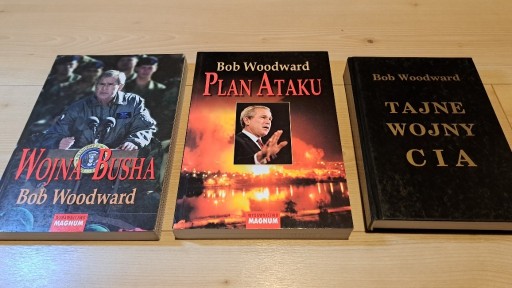 Zdjęcie oferty: Bob Woodward - pakiet 3 książek