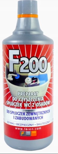 Zdjęcie oferty: F200 preparat do czyszczenia spłuczek 1L