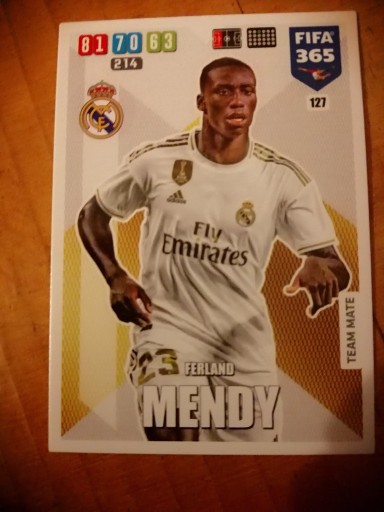 Zdjęcie oferty: karty panini fifa 365 2020 Ferland Mendy