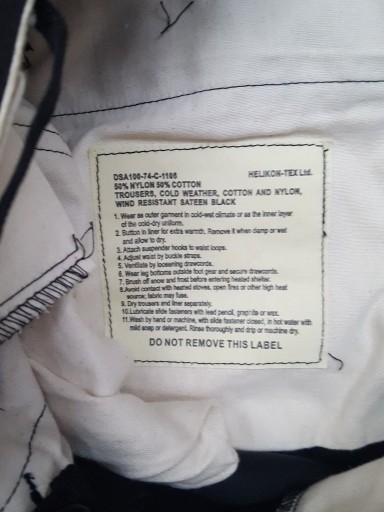 Zdjęcie oferty: NOWE SPODNIE BOJÓWKI M65 DSA100-74-C-1106  US ARMY 