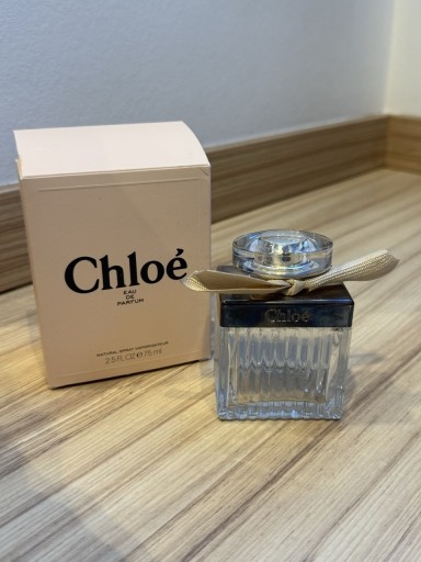 Zdjęcie oferty: CHLOE : Flakon / butelka po perfumach + pudełko
