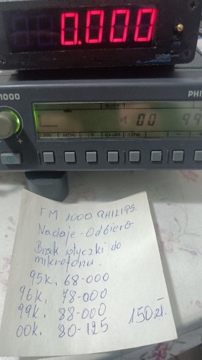 Zdjęcie oferty: Radiotelefon Philips FM1000