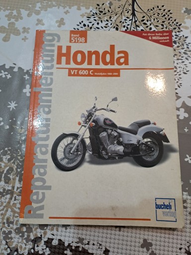 Zdjęcie oferty: Instrukcja naprawy motocykla Honda VT 600C