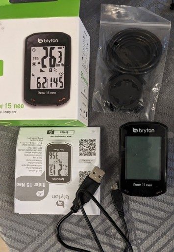 Zdjęcie oferty: Bryton Rider 15 Neo E licznik rowerowy GPS, nowy