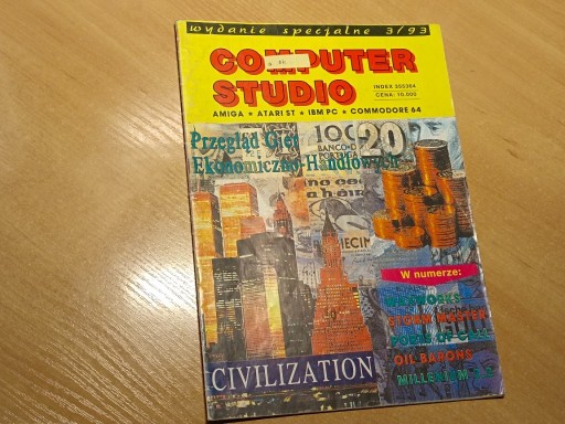 Zdjęcie oferty: czasopismo Computer Studio Wydanie Specjalne 3/93