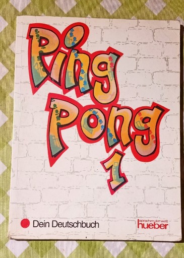 Zdjęcie oferty: PING PONG 1 PODRĘCZNIK DO NAUKI J. NIEMIECKIEGO