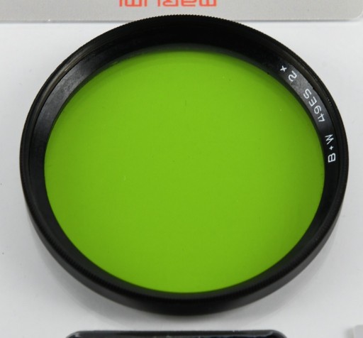 Zdjęcie oferty: Filtr Zielony B+W Green x2 49ES na średnicę 49 mm