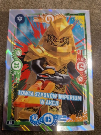 Zdjęcie oferty: Lego ninjago karta nr 90 seria 9