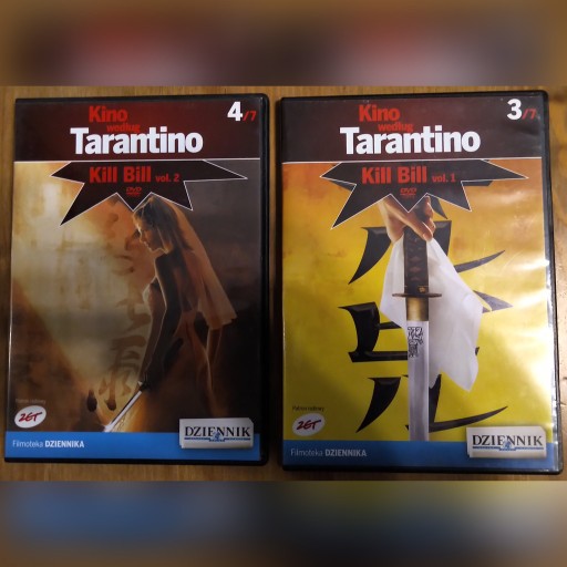 Zdjęcie oferty: KILL BILL vol. 1 & vol. 2 - ZESTAW DVD (Tarantino)